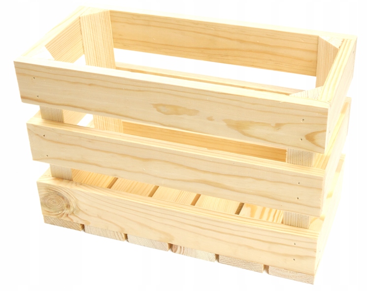 

Skrzynka Drewniana Dekoracyjna Heblowana 30x15x20