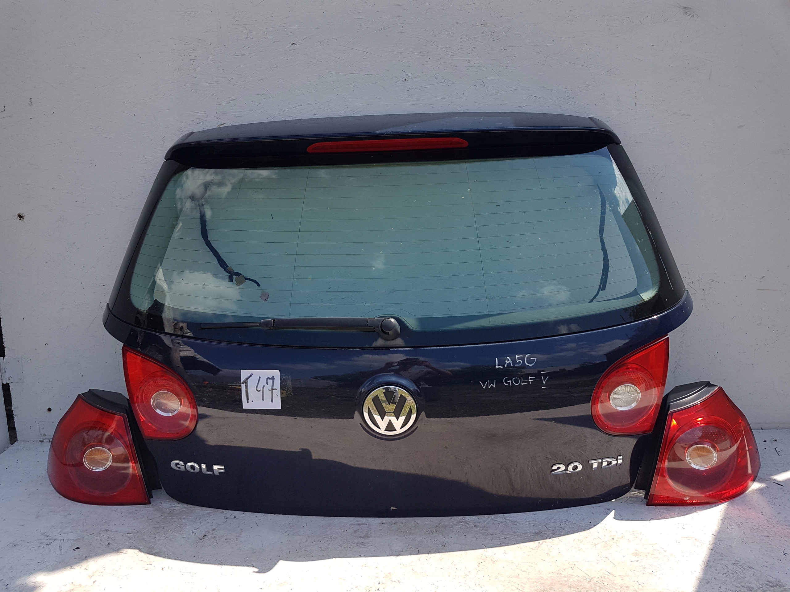 KLAPA TYŁ VW GOLF V 5 LA 5G