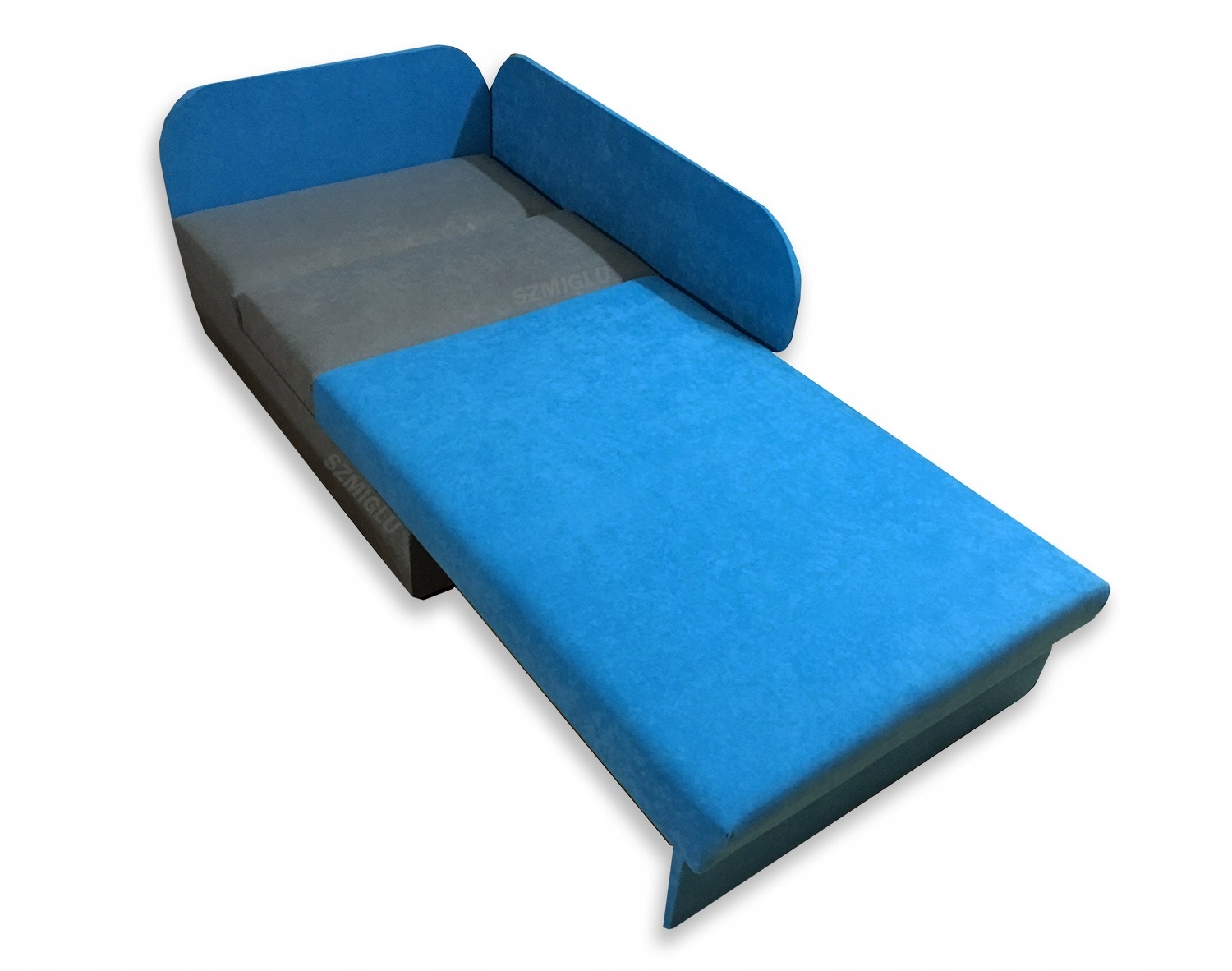 Narożnik dziecięcy, sofka, łóżeczko, kanapa KUBUŚ Szerokość produktu 77 cm