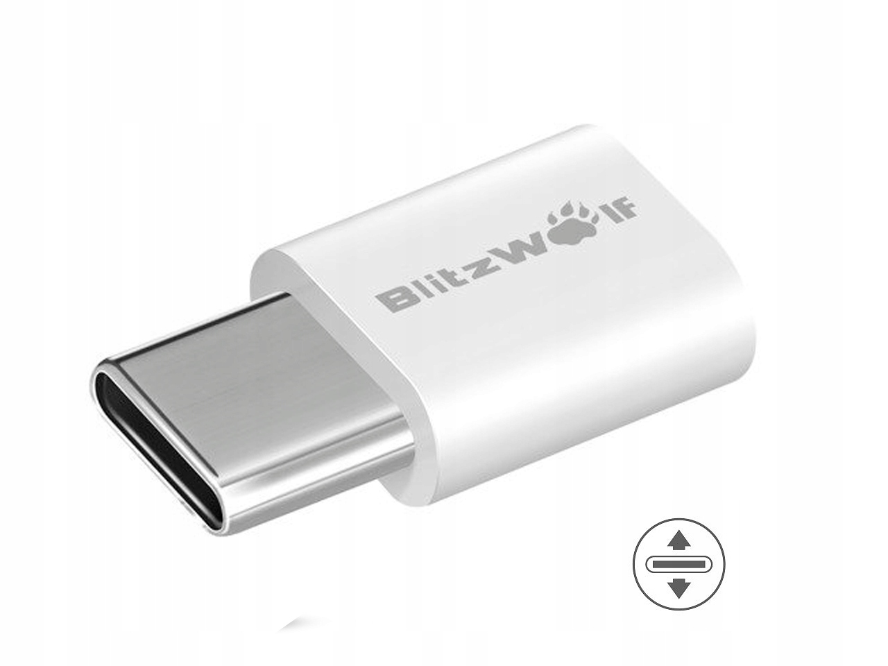 

Blitzwolf adapter przejściówka mikroUSB Usb-c