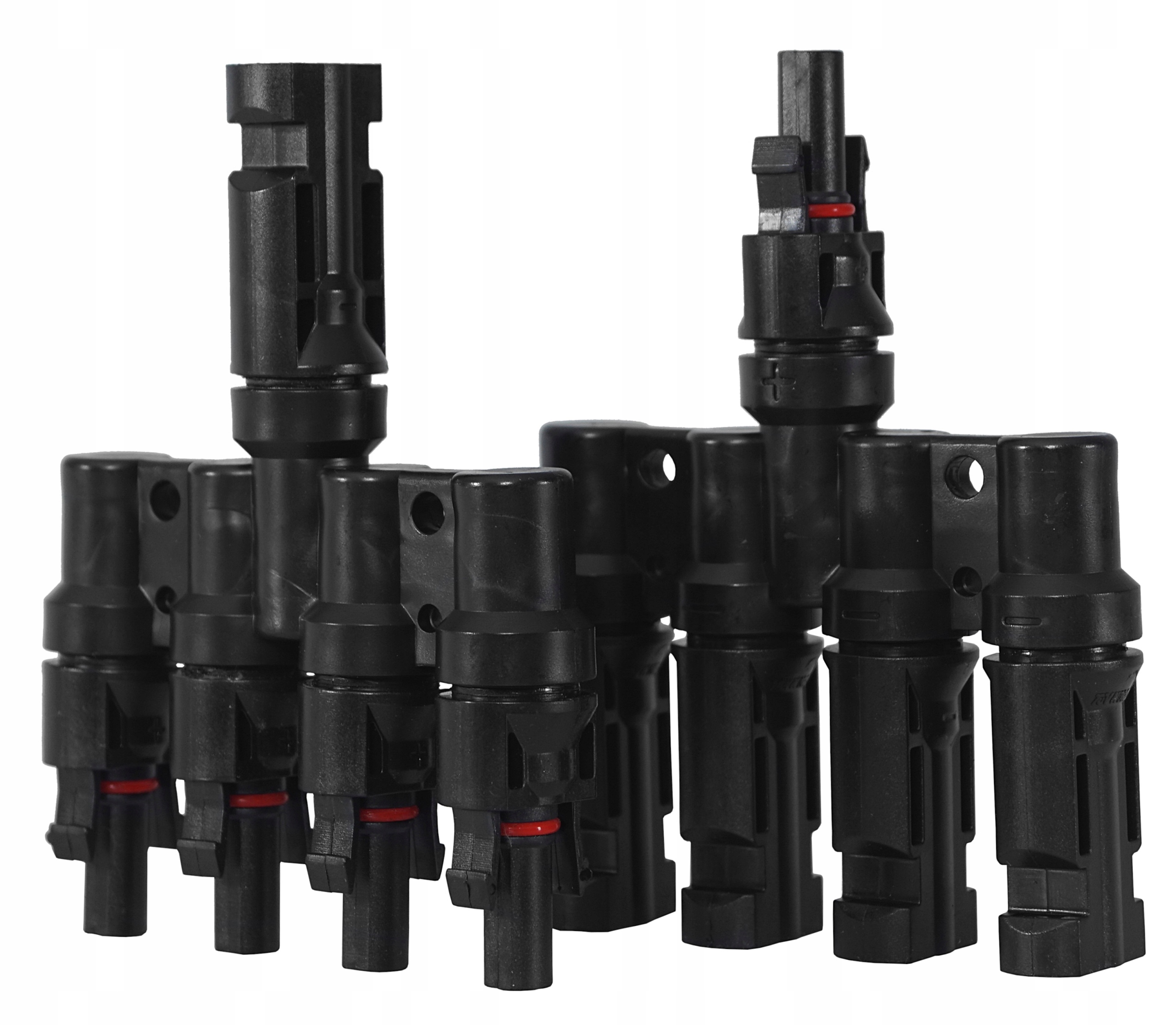 

Złącze Konektor MC4 Czwórnik Równoległy Solarny