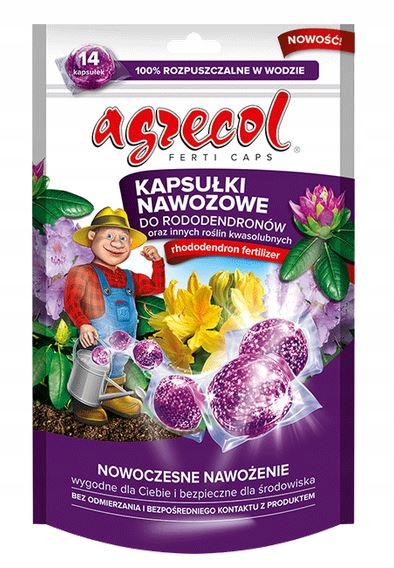 

Kapsułki Rododendron Kwaśnolubne 14szt Agrecol