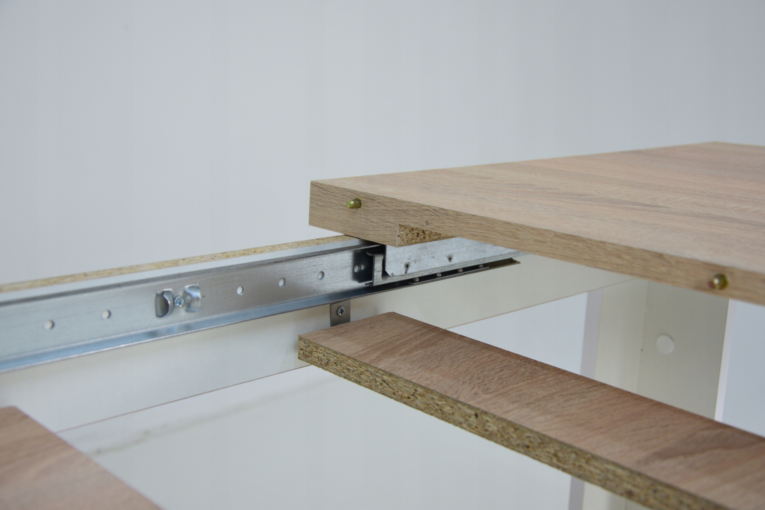 Stół rozkładany 80x120/160 cm BIAŁY SONOMA Marka inna