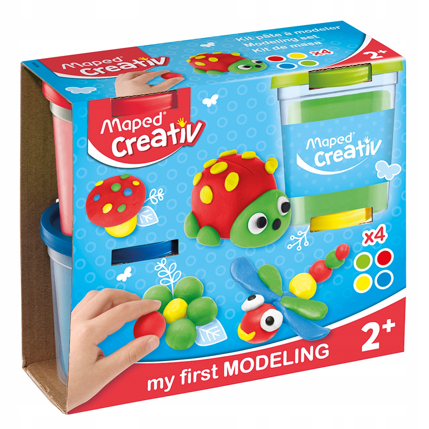 

Ciastolina Maped Creativ masa plastyczna 4 kol