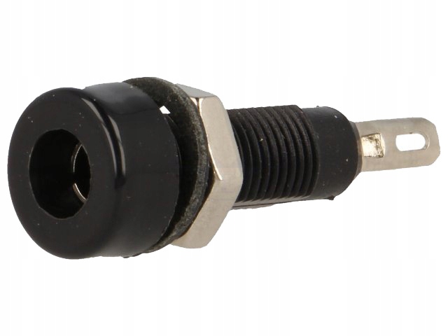 

R1-22-B Gniazdo Bananowe 4mm 10A 60VDC E4273