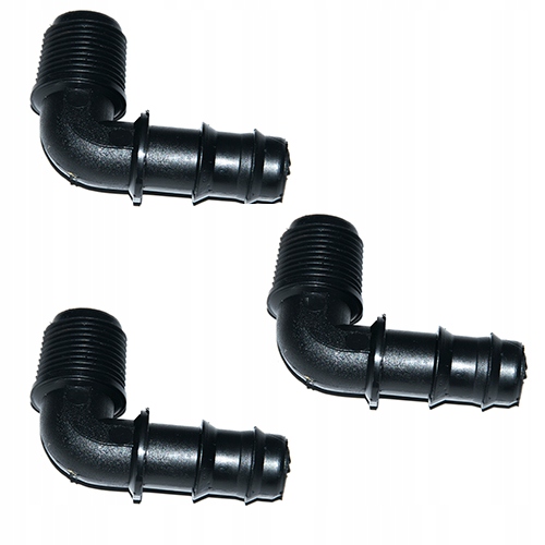 

Kolano wciskane z gwintem 20-1/2 Gz (3 szt.)