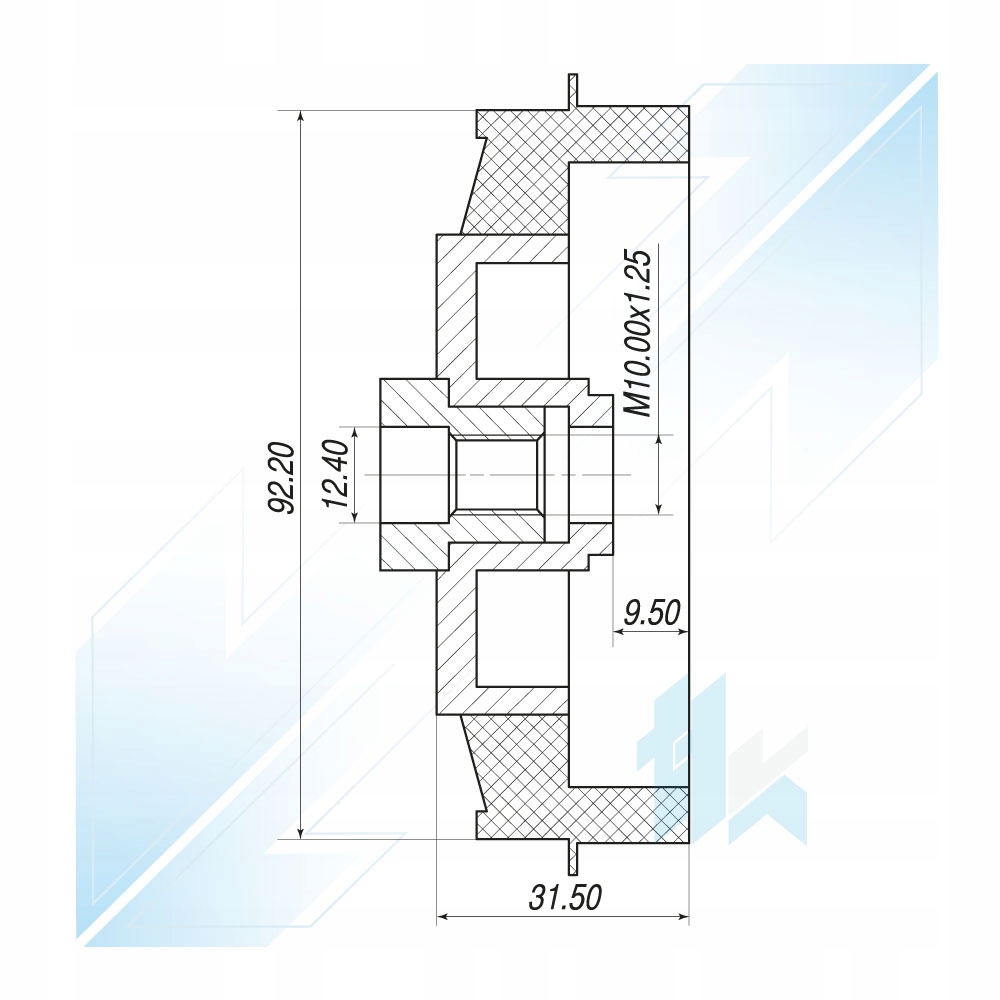 TARCZA SPRZĘGŁA SPRĘŻARKI DENSO Toyota Subaru Numer katalogowy części 115DTE0000