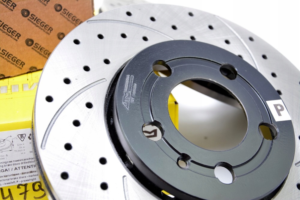 TUNINGOWE Tarcze Klocki PRZOD Seat LEON 1 I FR Discs type perforated