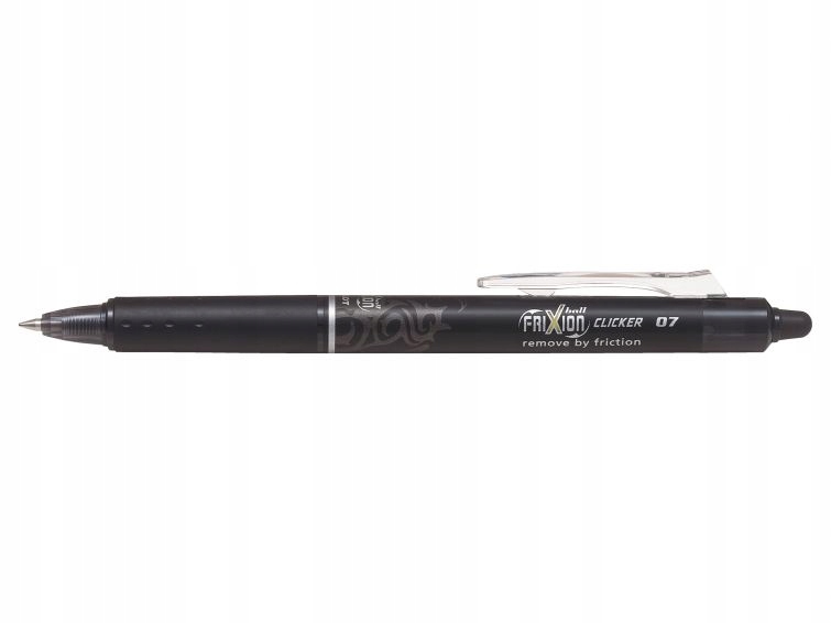 

Długopis ścieralny Pilot Frixion czarny 0,7mm aut.