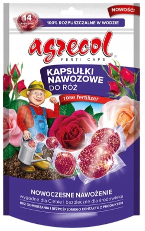 FERTICAPS Kapsułki Nawozowe do Róż 14 szt