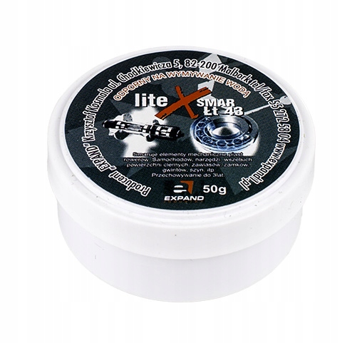 

Uniwersalny smar ŁT43 ochrona przed korozją 50g