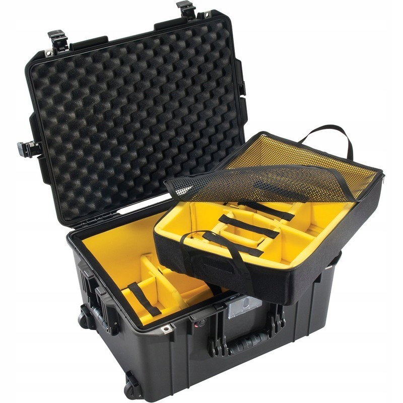 

Walizka Peli 1607 Air Case czarna organizer