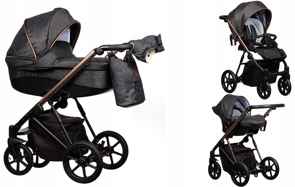 PARADISE BABY FX WÓZEK DZIECIĘCY 3W1 GRATISY Model FX