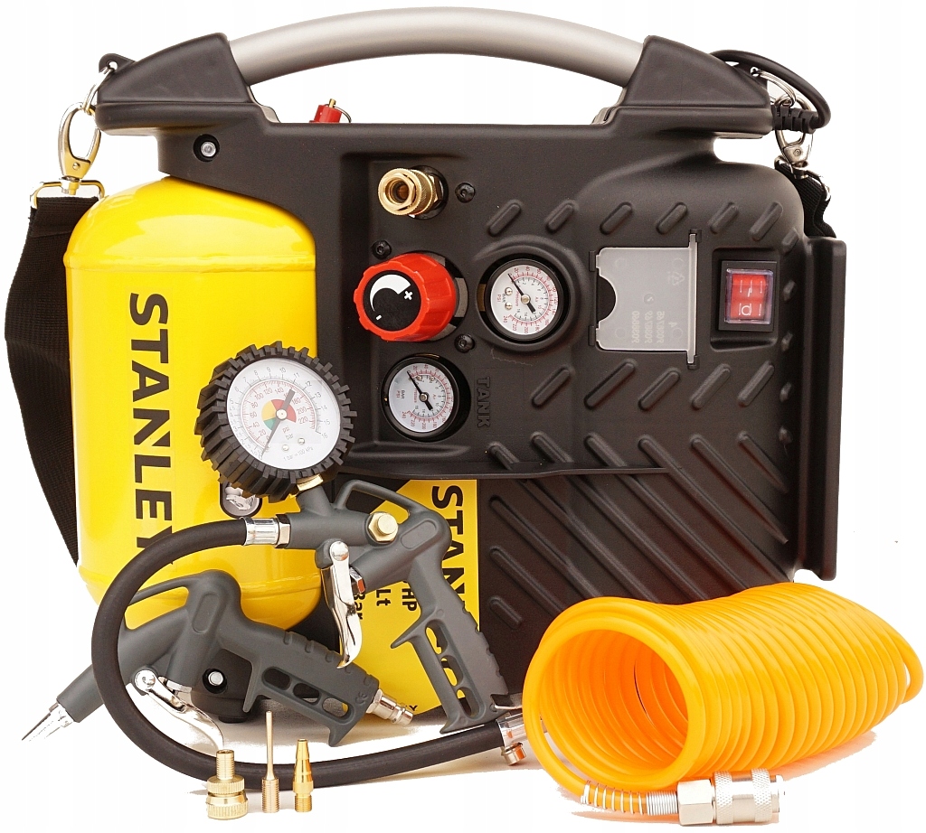 STANLEY KOMPRESOR SPRĘŻARKA AIRBOSS 10BAR + ZESTAW Marka Stanley