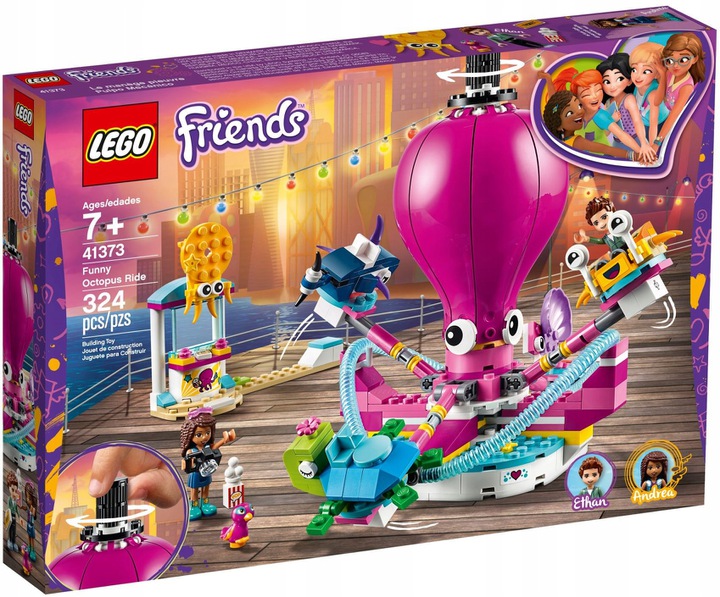 Lego Friends 41373 Karuzela z ośmiornicą