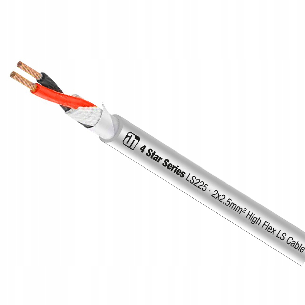 

Adam Hall LS225W Ofc Przewód Głośnikowy 2x2.5mm