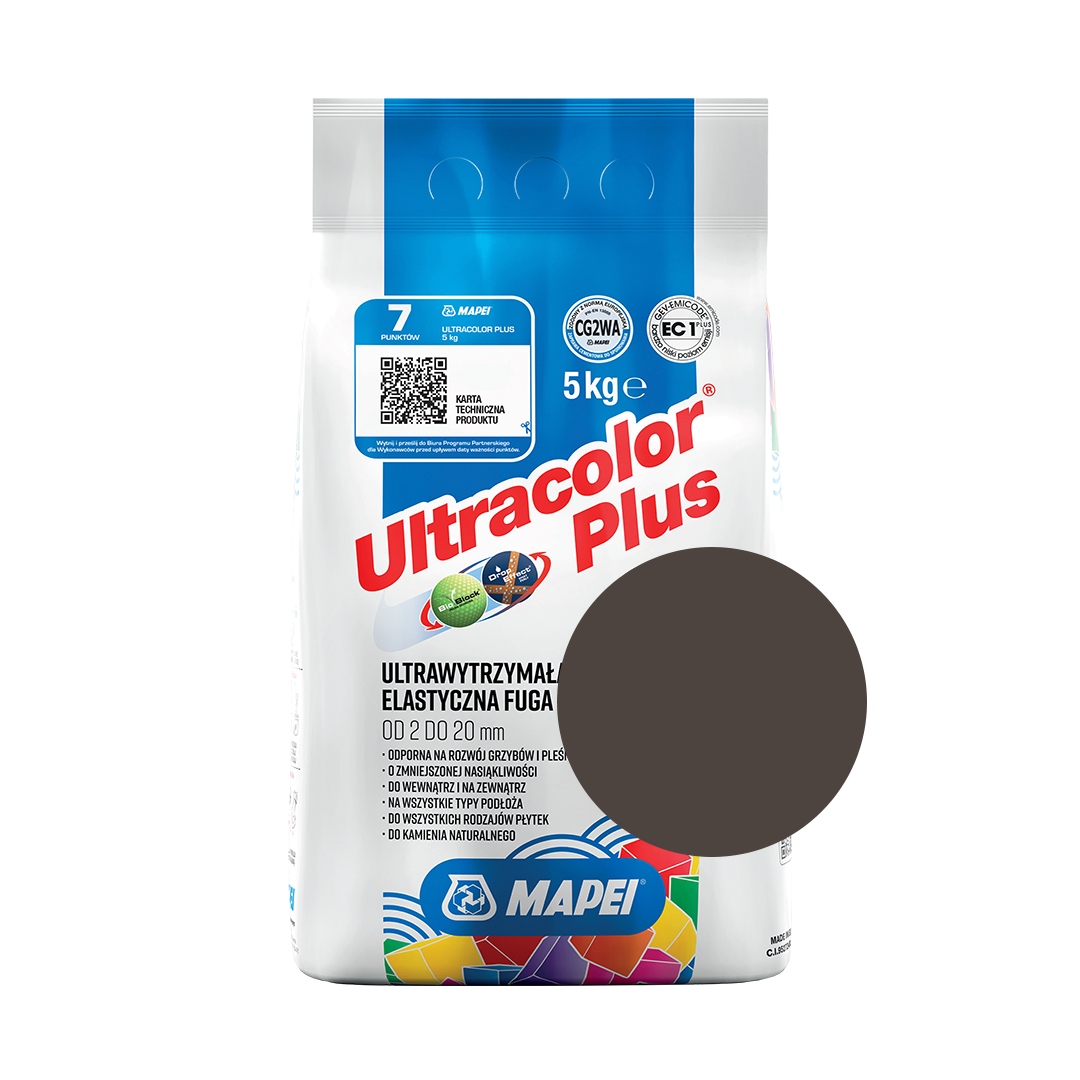 

Fuga Mapei Ultracolor Plus 5kg 120 Czarny
