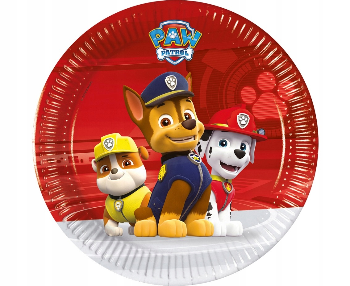 

Talerzyki Paw Patrol Ready For Action Psi Patrol 2