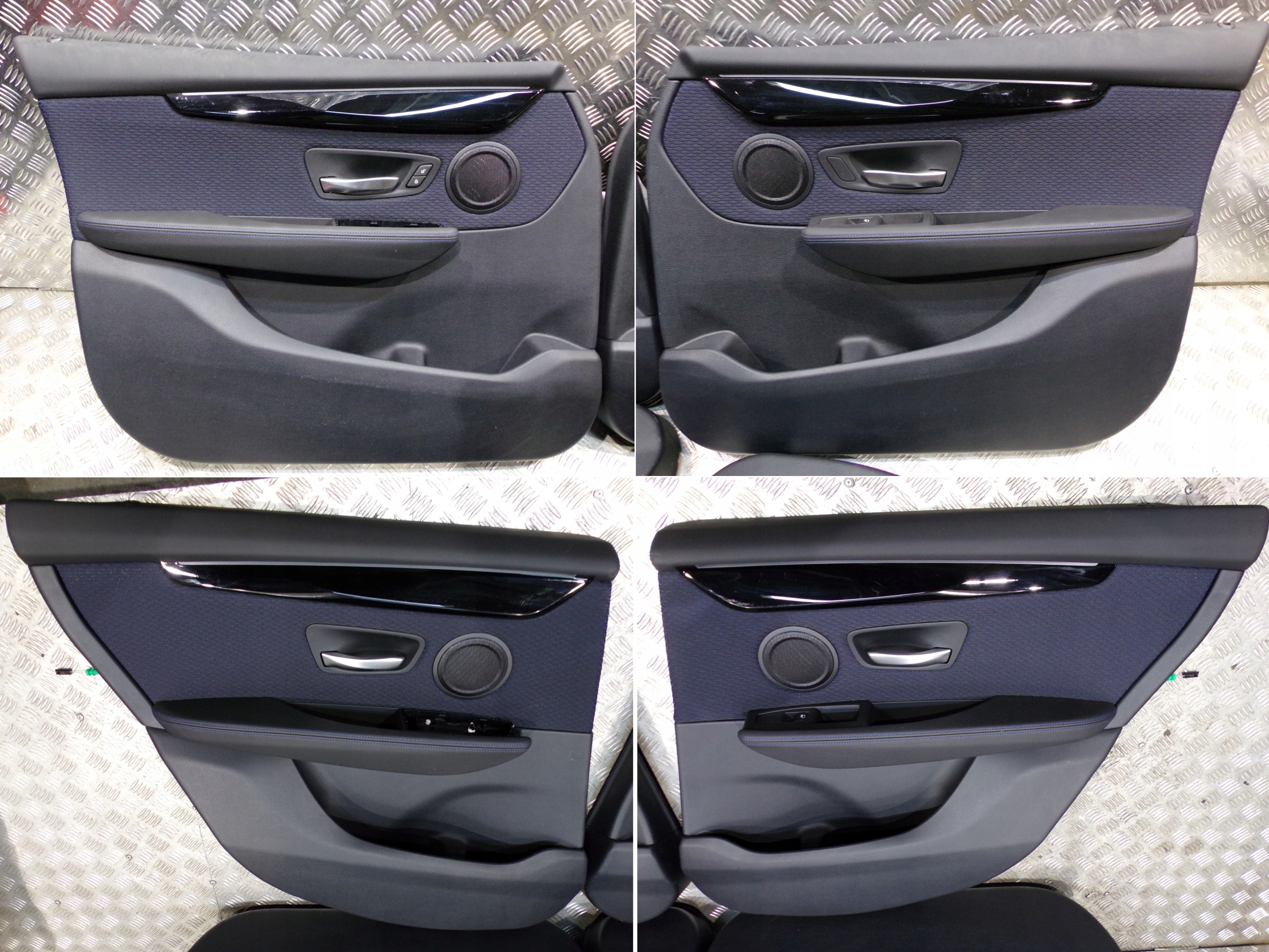 BMW F45 оббивка бекон Двері передня задня Алькантара