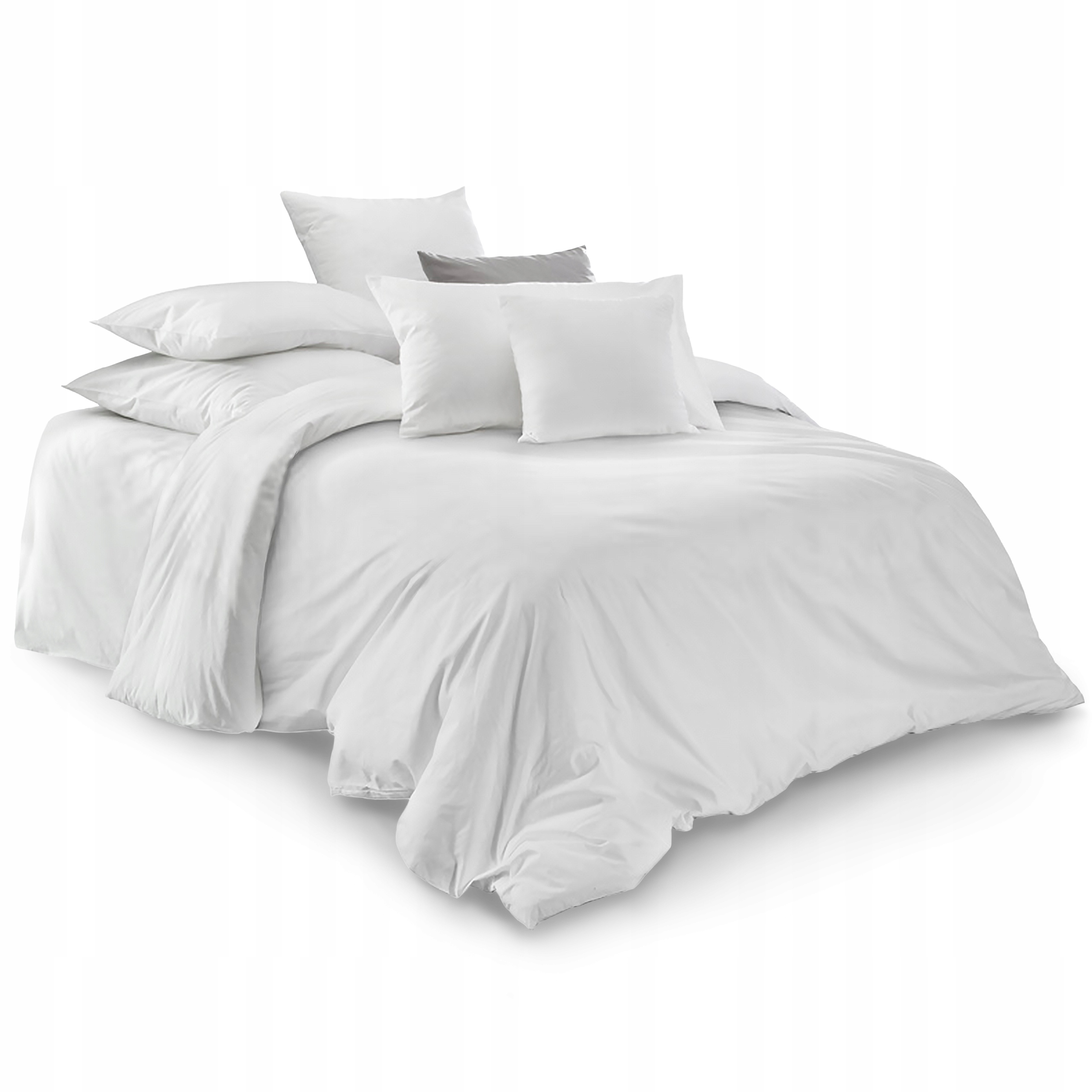 

Pościel hotelowa 200x220 białe poszewki bawełna