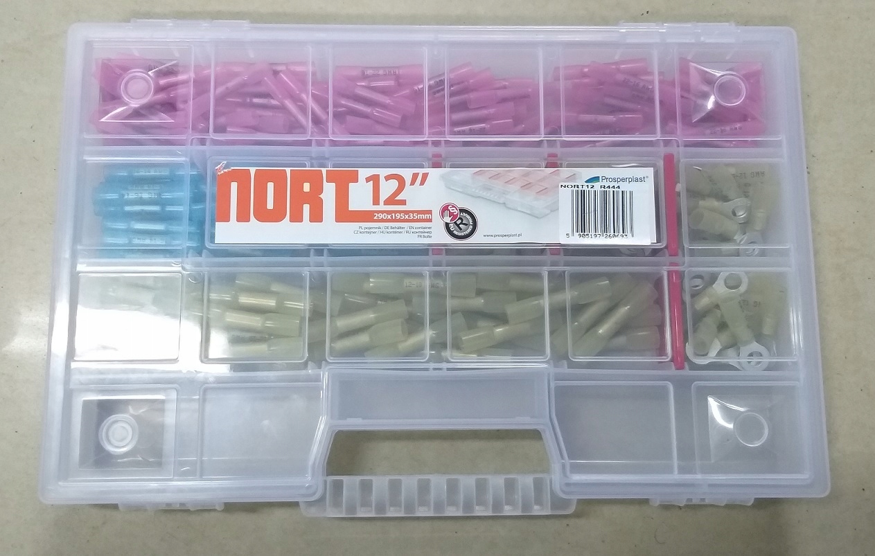 NORT12 - Втулка термоусадочная муфта ушко 160 элементов