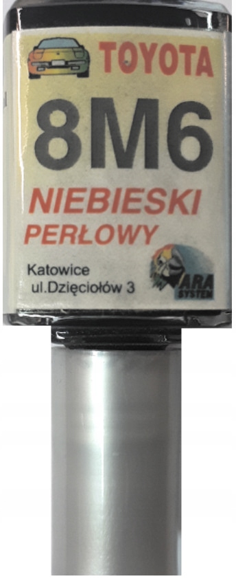 Zaprawka do rys 10ml TOYOTA 8M6 NIEBIESKI PERŁOWY
