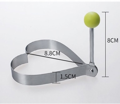 FOREMKI DO SMAŻENIA JAJKA PLACKI NALEŚNIKI FOREMKA PATELNIA 1szt Marka inna