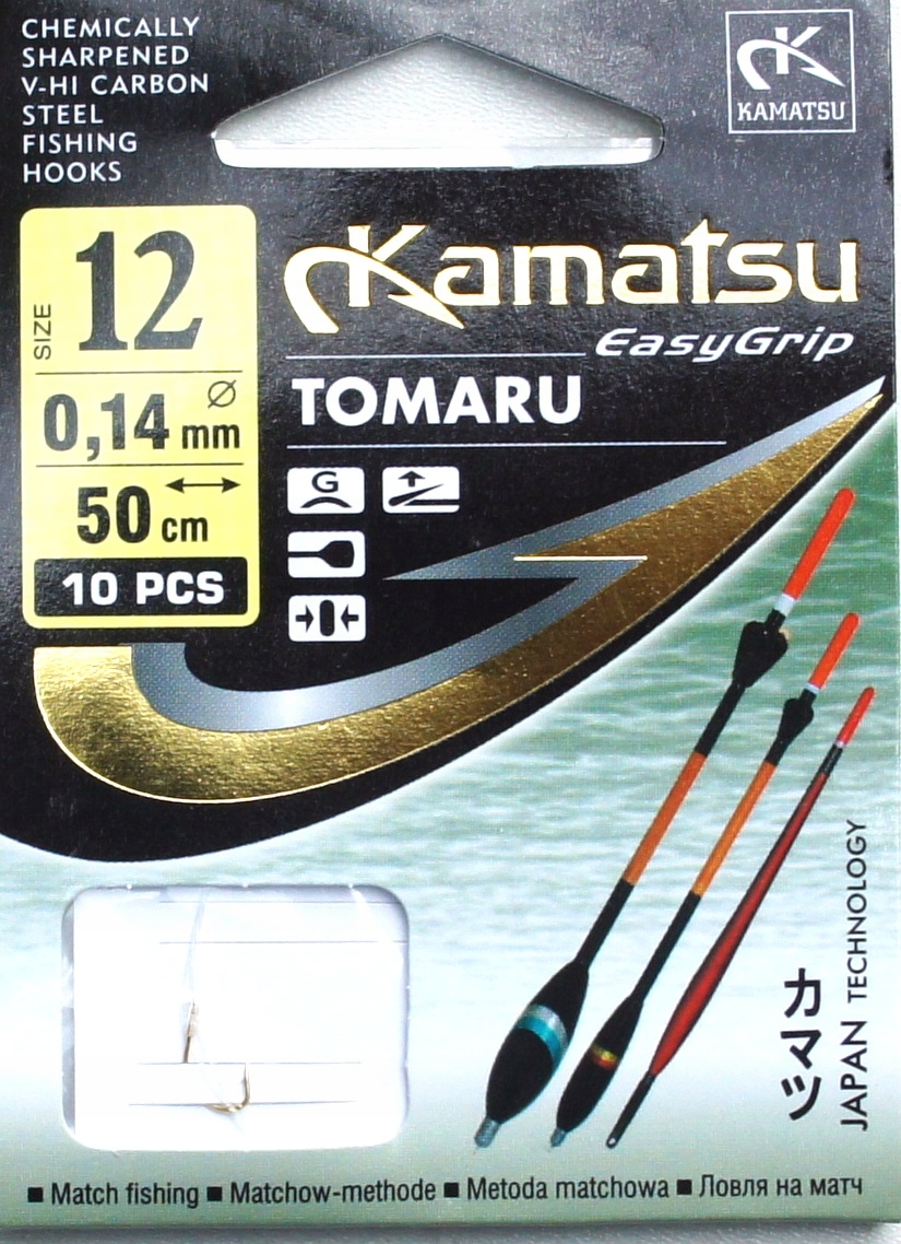 

Haczyki NR10 Wiązane Przypony Gotowe 10SZT Hak 12