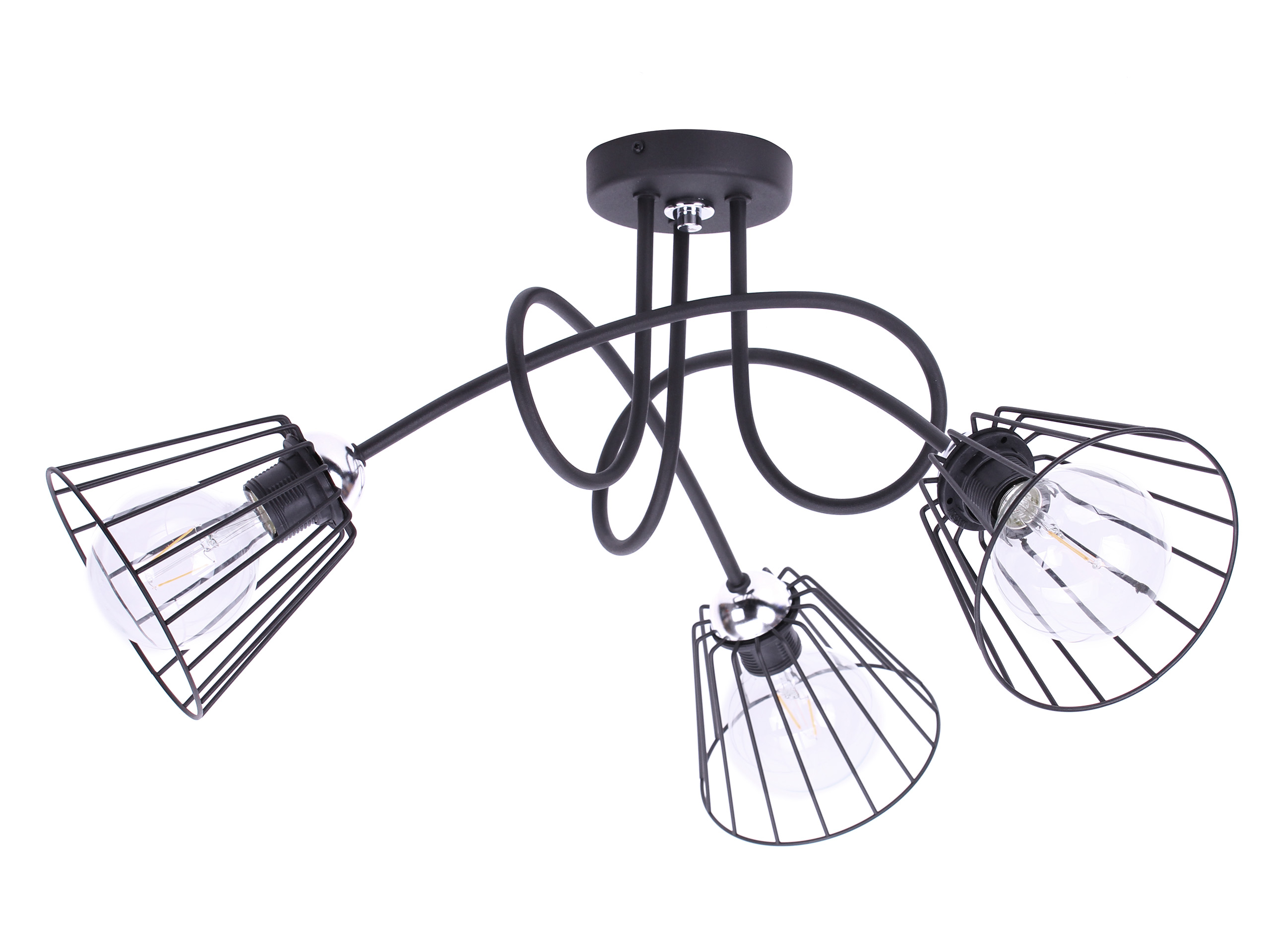 Závěsné Stropní Svítidlo Lustr Stropní Svítidlo S Trojitými Led Drátěnými Zvony
