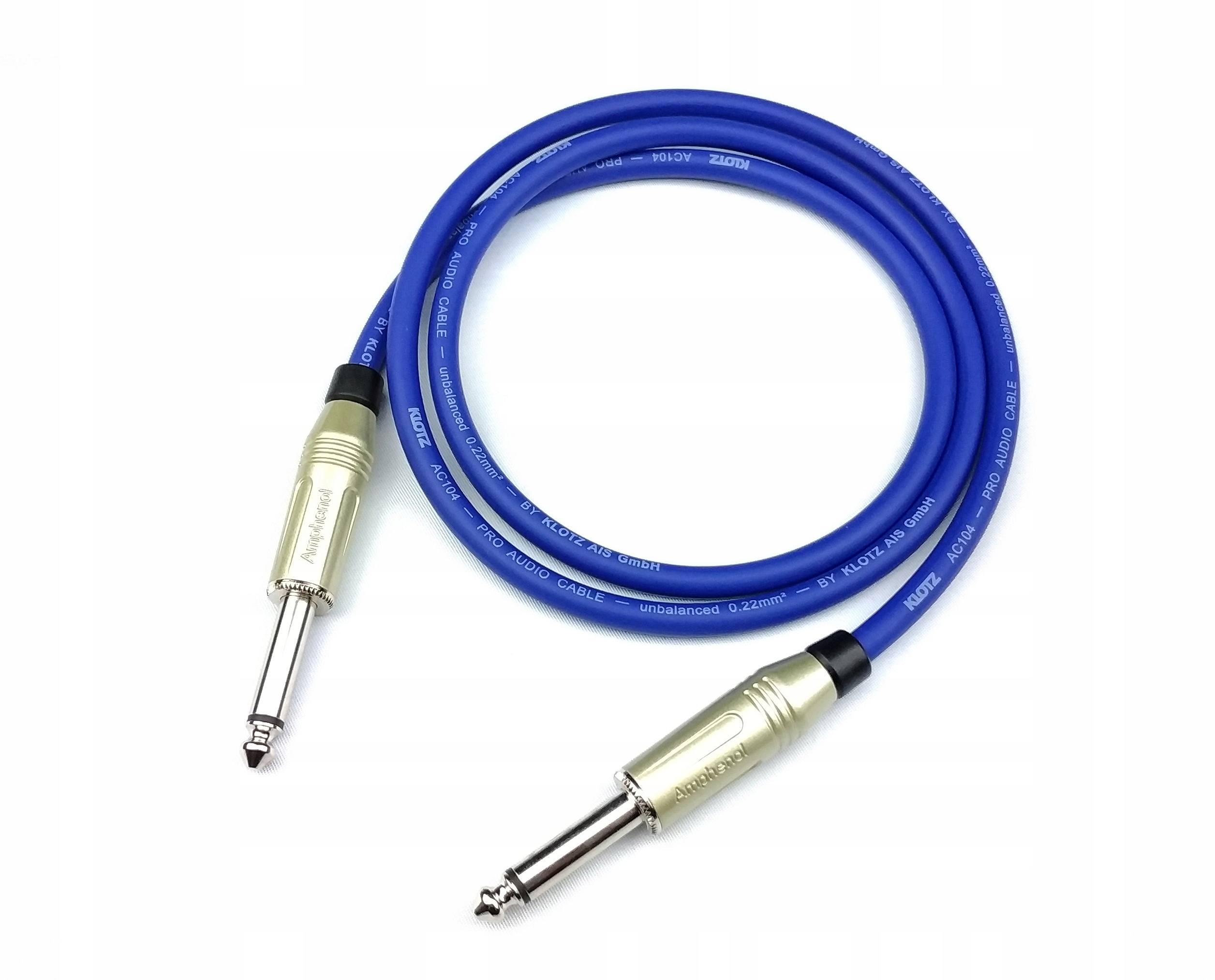 Klotz Kabel kytarový Jack 6,3 mm Amphenol 10 m