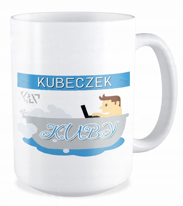 

Duży Kubek prezent dla Informatyka + Twoje Imię