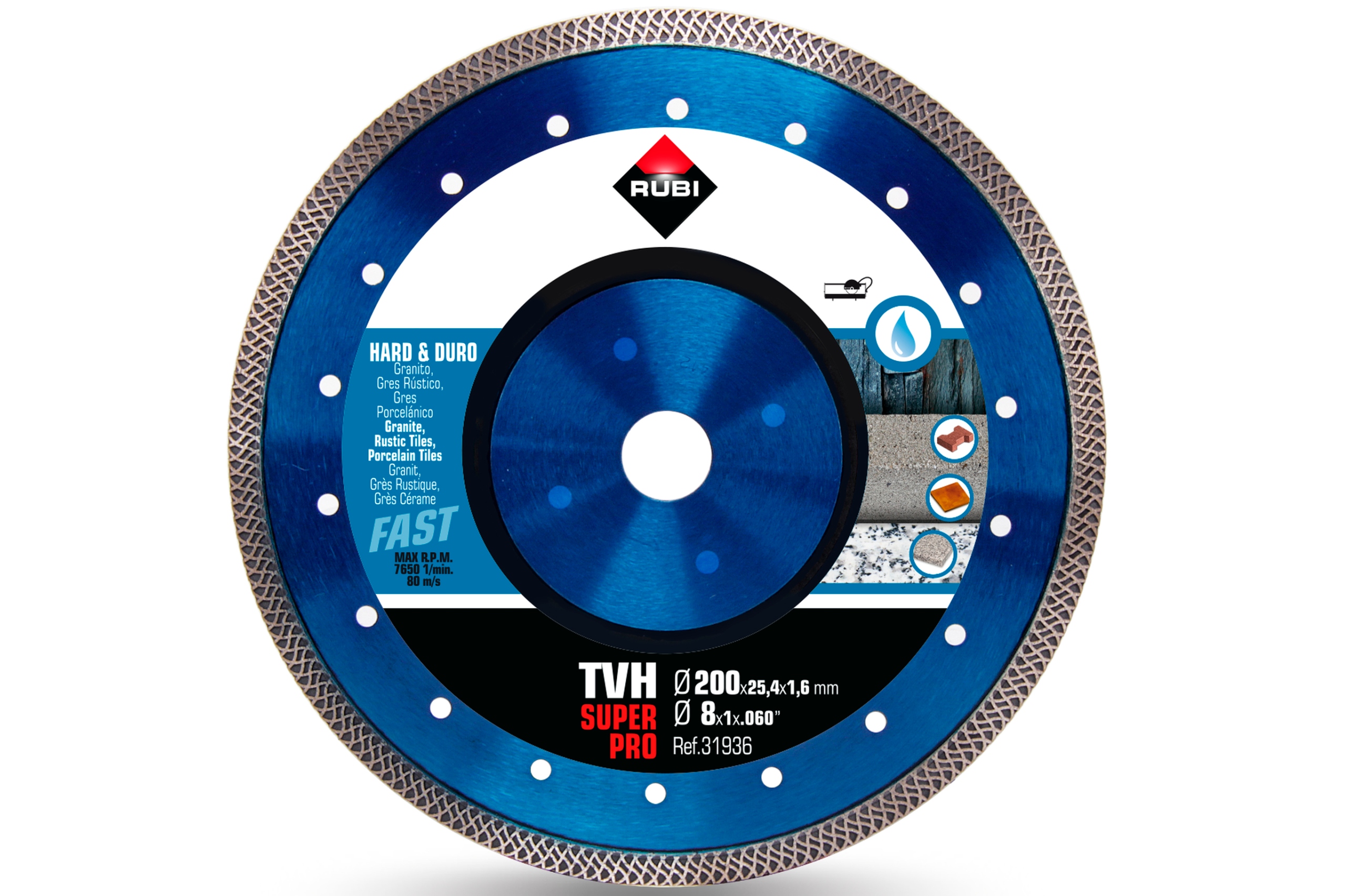 

Tarcza Diamentowa Rubi Tvh 200 superpro