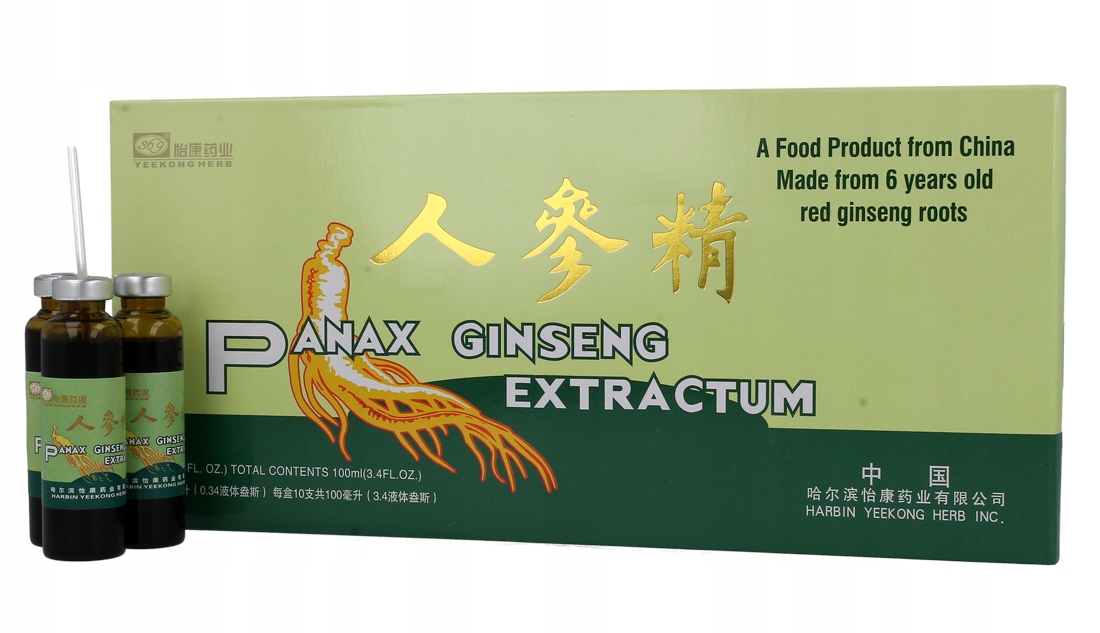 

Panax Ginseng 2500 Żeń-szeń 10 x 10ml (ampułki)