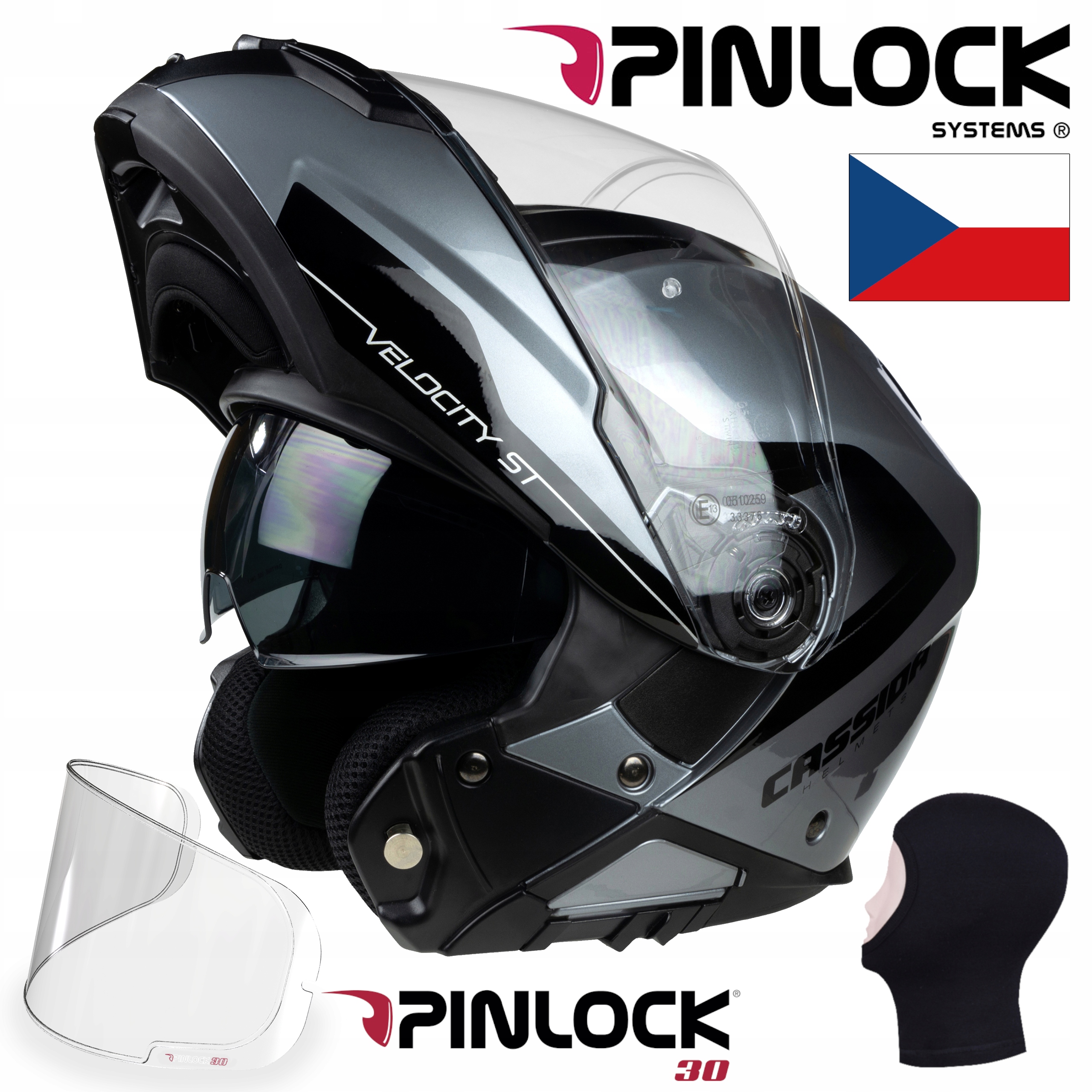KASK MODUŁOWY TURYSTYCZNY CASSIDA V-CITY + PINLOCK EAN (GTIN) 8596303024062