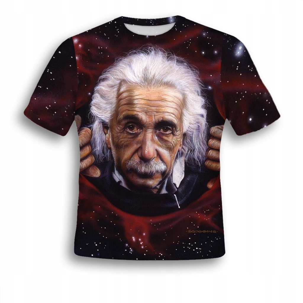 

Koszulka Fulprint Einstein XXL Yoga Blogerka Pl