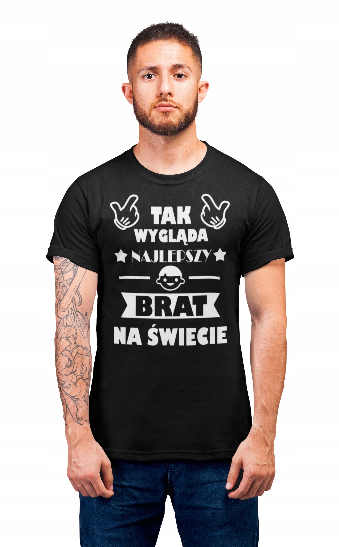 

Tshirt Hit Na Prezent Dla Brata Braciszek Męski