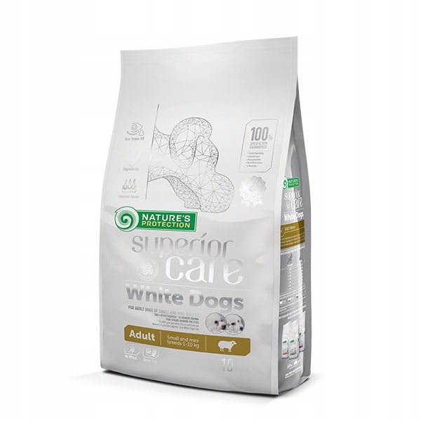 Natures Protect. białe psy Small, Jagnię 4kg