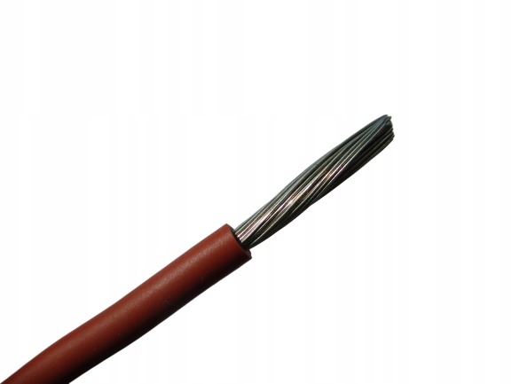 

Kabel przewód silikonowy Sif 1,5mm2 brązowy 1m