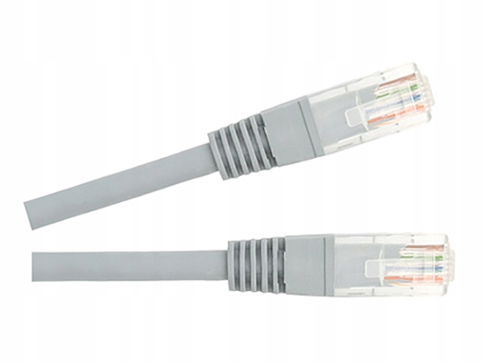 Patchcord U/utp 5e RJ45 RJ45 3m szary
