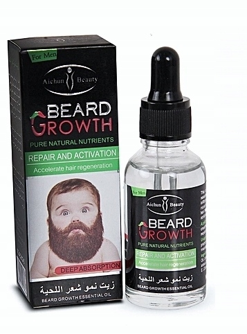 

Aichun Beard Growth Olejek naturalny Porost Brody