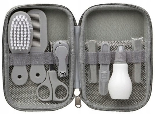 Sada pro péči o nehty Kiokids šedá