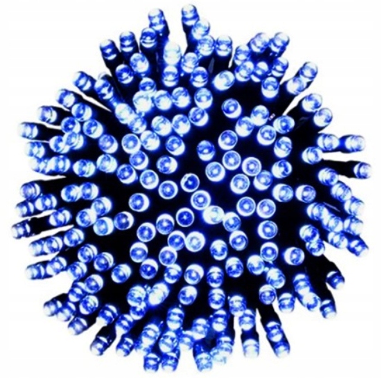 Lampki choinkowe 200 LED wew / zewnętrzne + Flash Zasilanie sieciowe