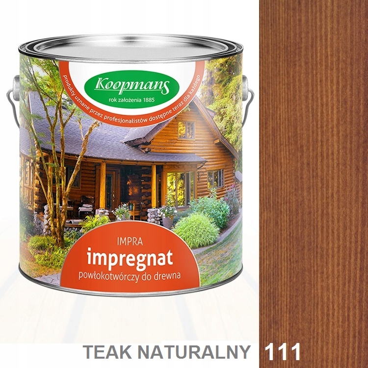

Koopmans Impra Impregnat Olej 5 l 111 Teak Natural