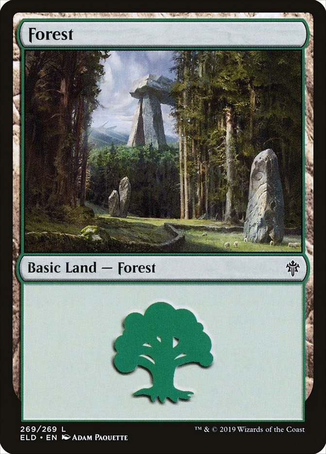 Forest (Version 4) Foil Eld