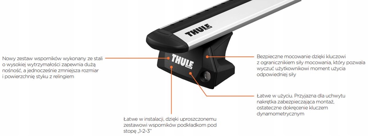 BAGAŻNIK THULE WINGBAR EVO MAZDA CX-30 (DM) 2020- Producent Thule