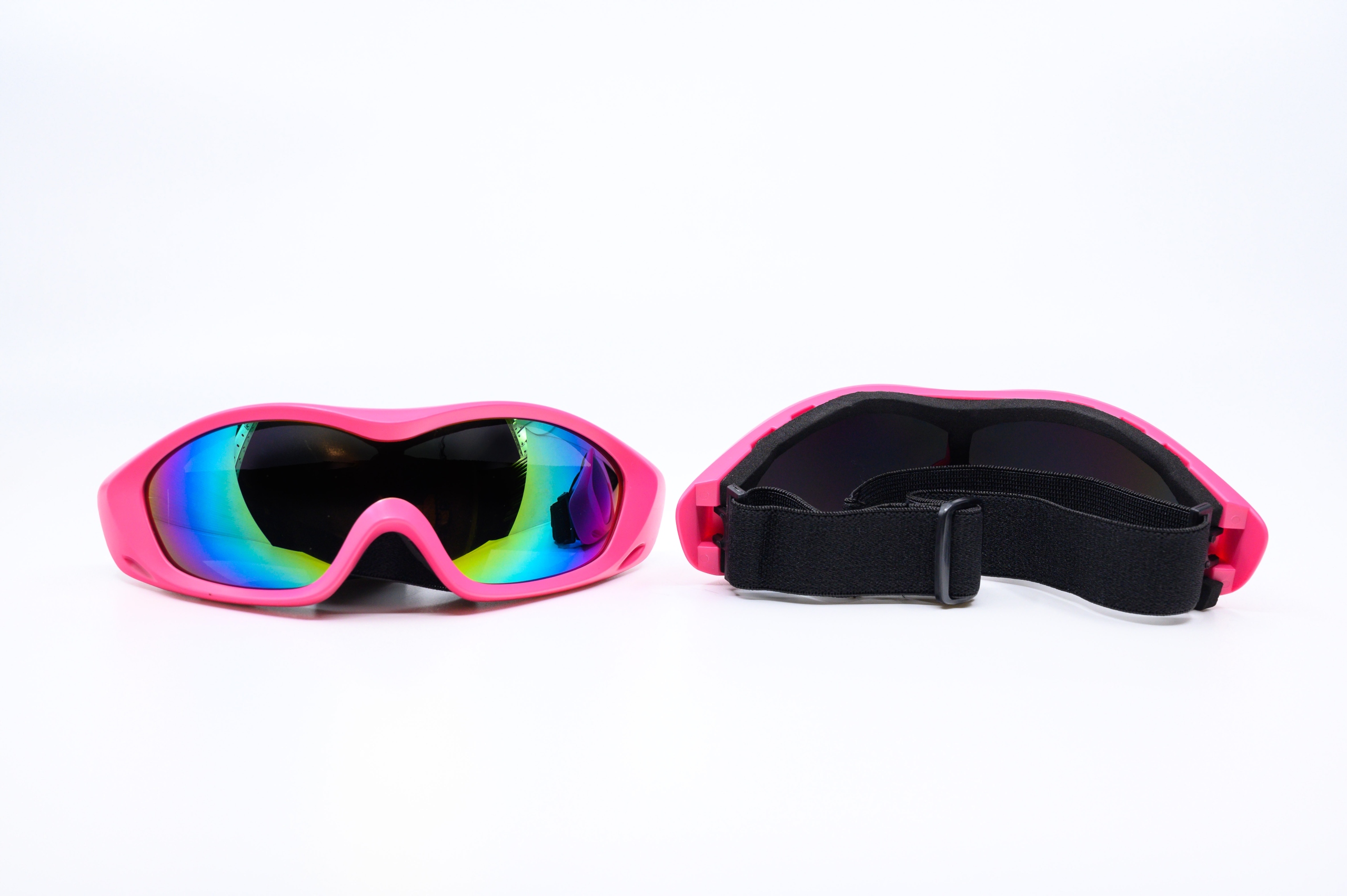 GOGLE NARCIARSKIE JUNIOR - NARTY - SNOWBOARD - wysyłka 24h - Różowe Model googels