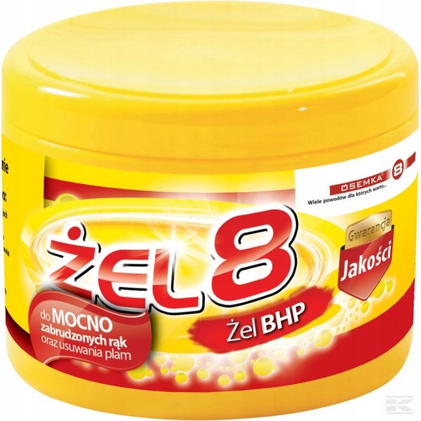 

Żel do rąk i plam pasta Bhp V8 Ósemka Polski 500ml