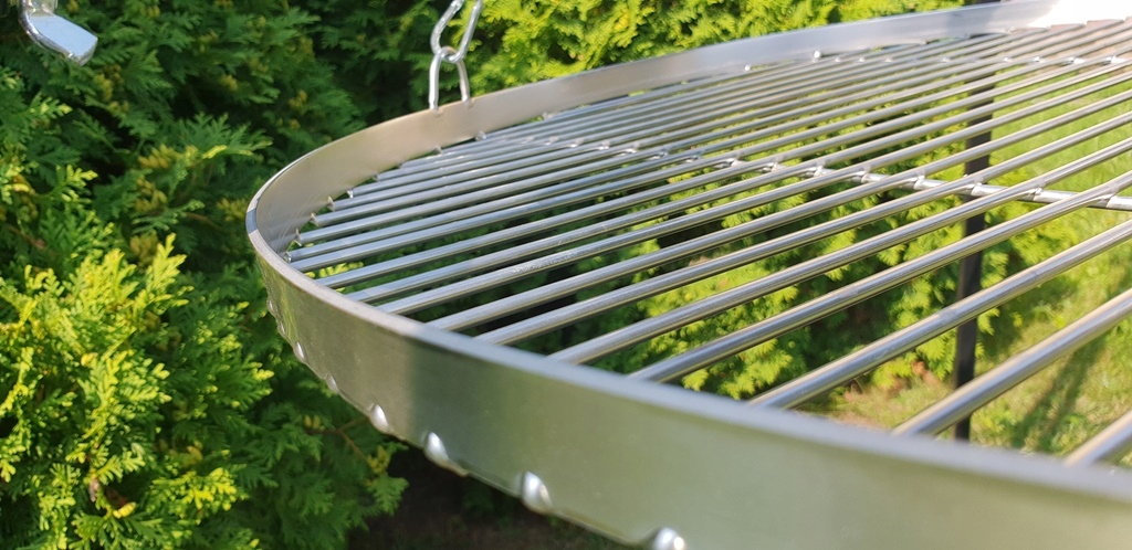 GRILL TRÓJNÓG OGRODOWY 185CM RUSZT NIERDZEWNY 70CM Kod producenta GRILL-0002