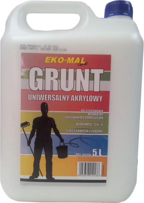 

Uni Grunt Emulsja Gruntująca Eko-mal 5L