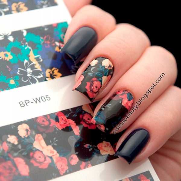 NAKLEJKI WODNE NA PAZNOKCIE bob sponge ( Marka inna marka